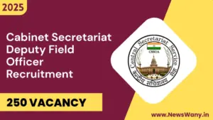 Cabinet Secretariat DFO Recruitment 2025