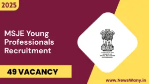 MSJE Young Professionals Recruitment