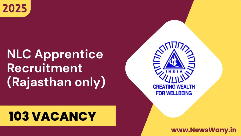 NLC India Apprentice Recruitment 2025